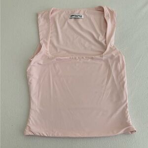 Princess Polly Soft Fit Baby Pink Tank Top